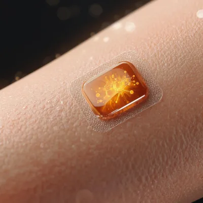 Transdermal Weight Loss Patch Absorption Diagram